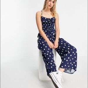 Polka dot jumpsuit
